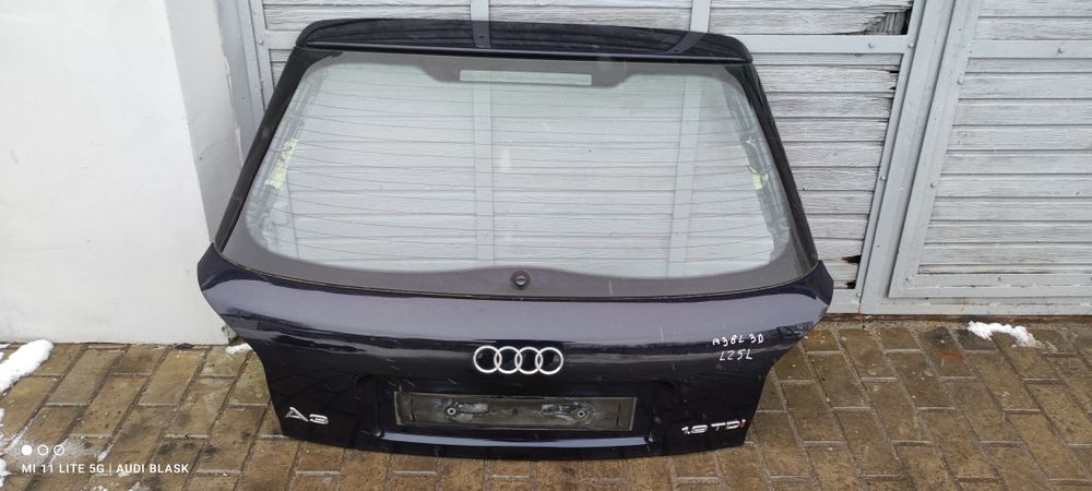 Klapa Bagażnika Tył LZ5L Audi A3 8L 1.9 130 Lift 3 Drzwi