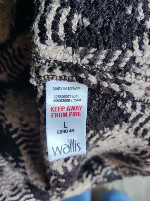 Płaszczyk kurteczka narzutka w krate