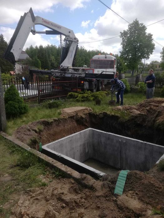 szamba betonowe zbiornik na deszczówkę,szambo