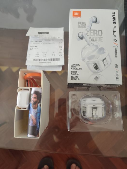 Auriculares Bluetooth True Wireless JBL TUNE FLEX 2.