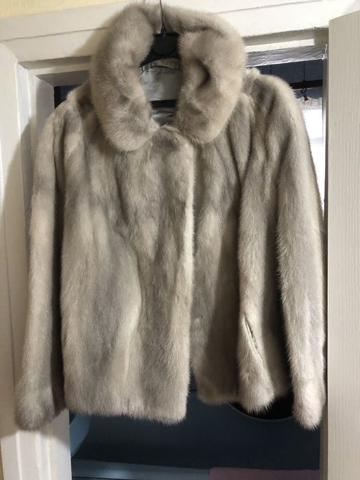 Полушубок  натуральный норковый