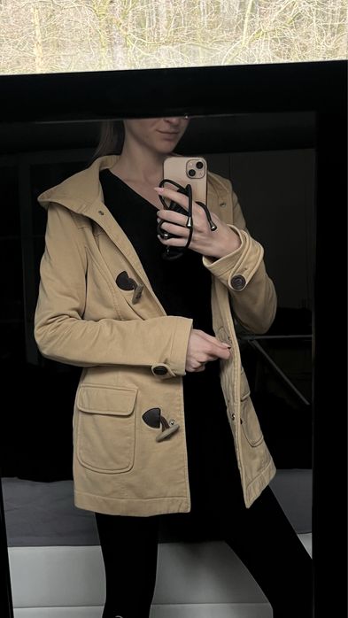 Bluza sweterek jak trencz płaszcz