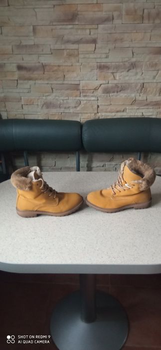 Buty miodowe musztardowe rozmiar 38