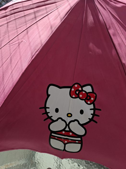 Chapéu de sol Hello Kitty