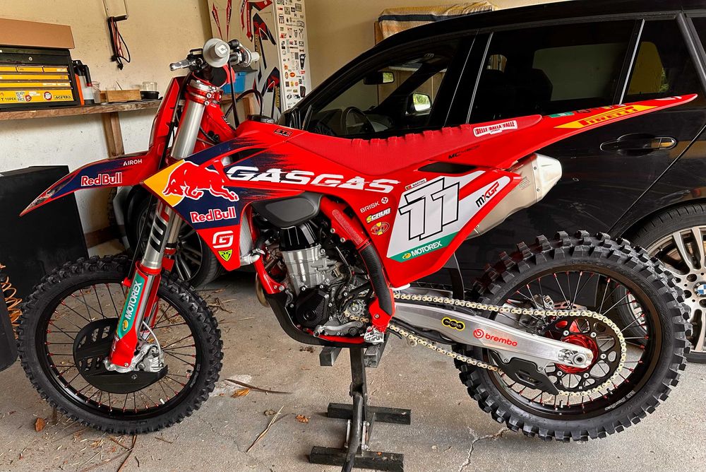 Gasgas MC450 Prado Edition 2025 matriculada, 26h, como nova