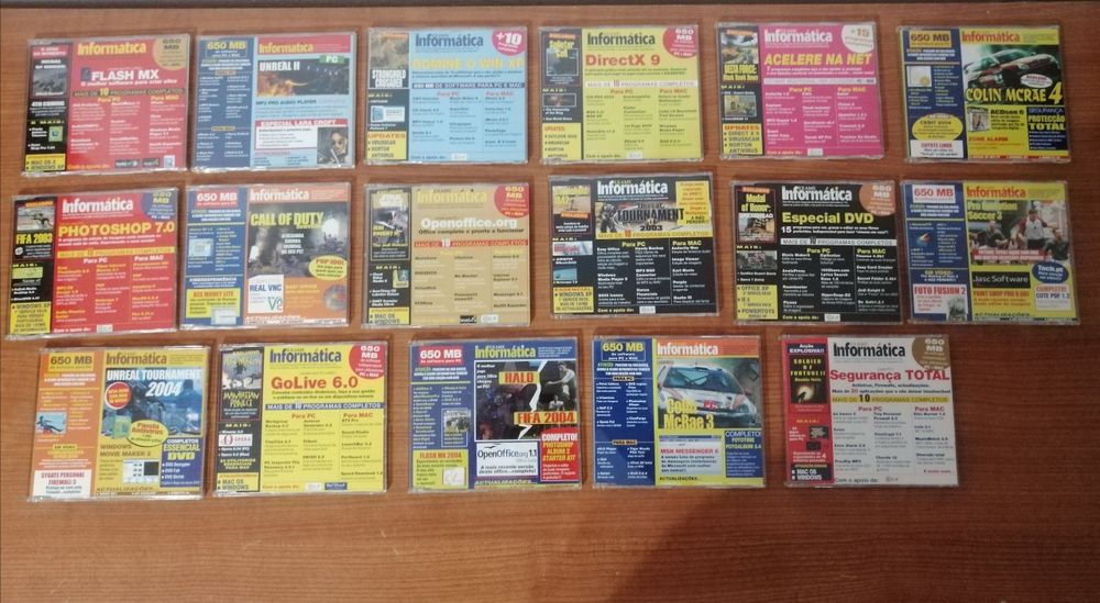 Coleção informática completa ano 1999/2000