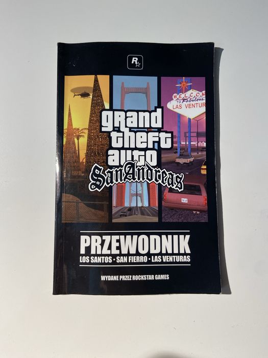 GTA San Andreas PC Pudełko i przewodnik