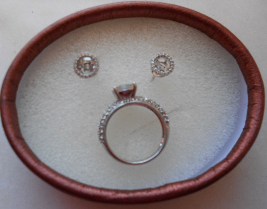 Sterling Silver with Zirconia Stones,64286587340929123