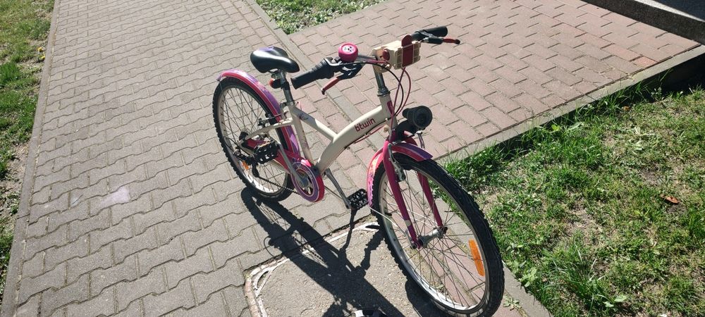 Rower dziewczęcy 20" b'twin