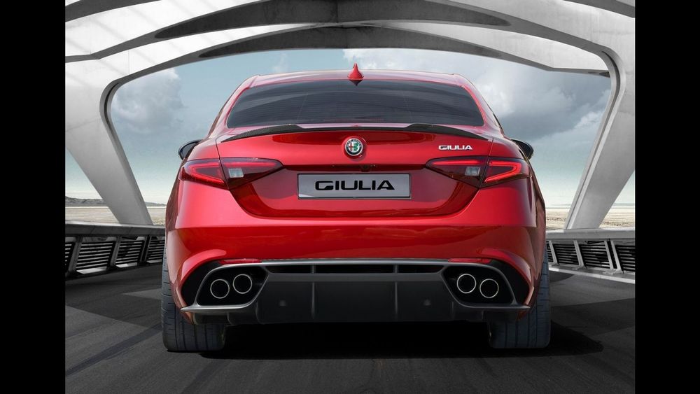 LIP SPOILER AILERON Pala Aba Lâmina ALFA ROMEO GIULIA GTA QV GTAM NOVO