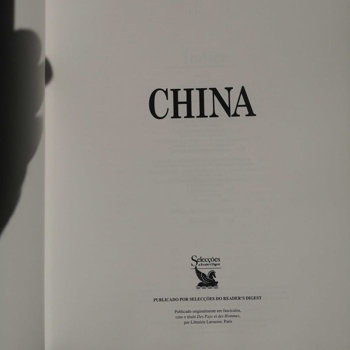 livro - paises e povos do mundo - china - 1985