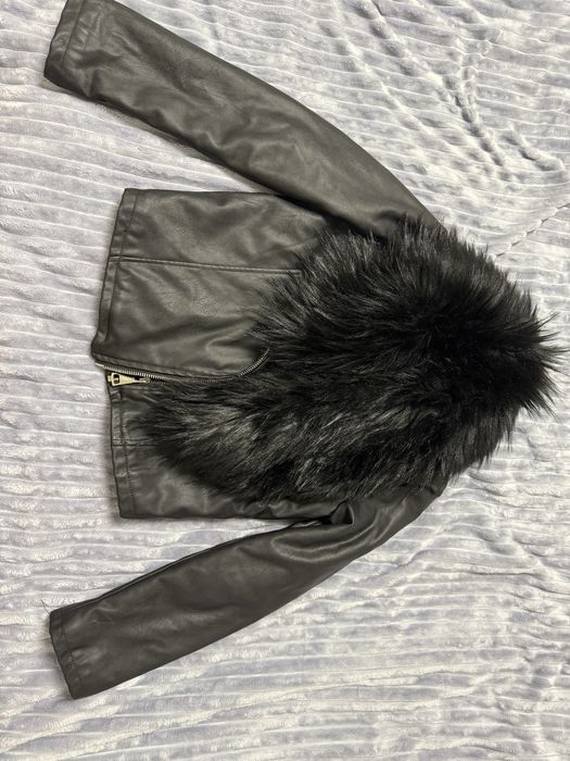 Дитяча шкіряна куртка