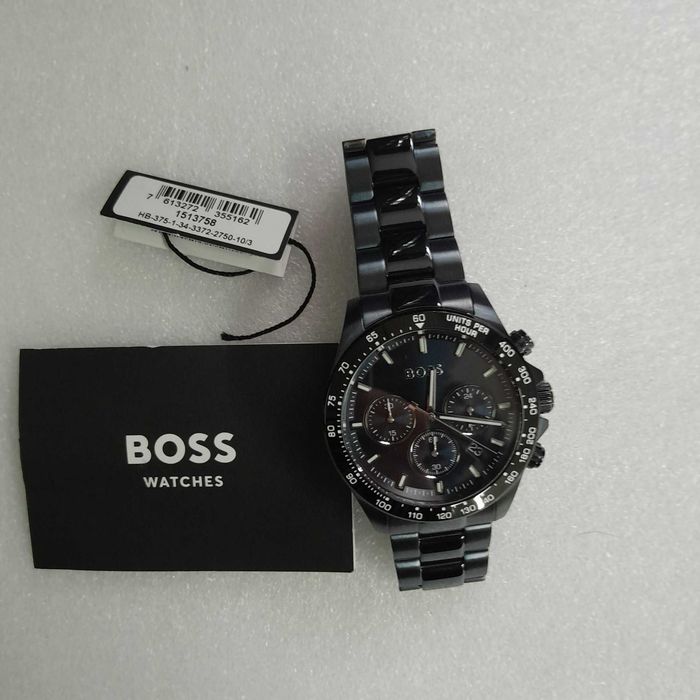 Чоловічий кварцовий годинник-хронограф Hugo Boss Hero Chronograph