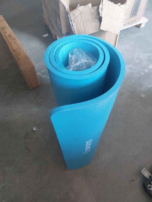 Mata do ćwiczeń ScSPORTS 190 cm x 80 cm niebieski