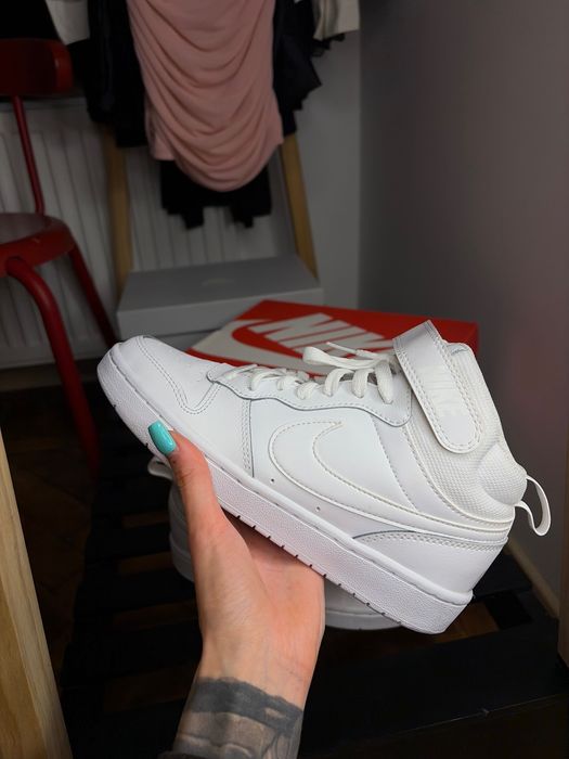 Кросівки жіночі Nike court borough mid 2 white