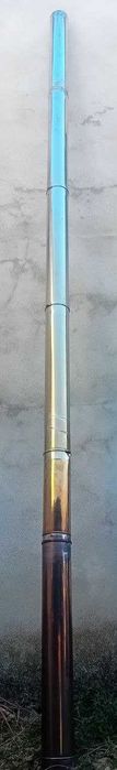 Tubos de chaminé em Inox 150 mm - Total 5,5 metros