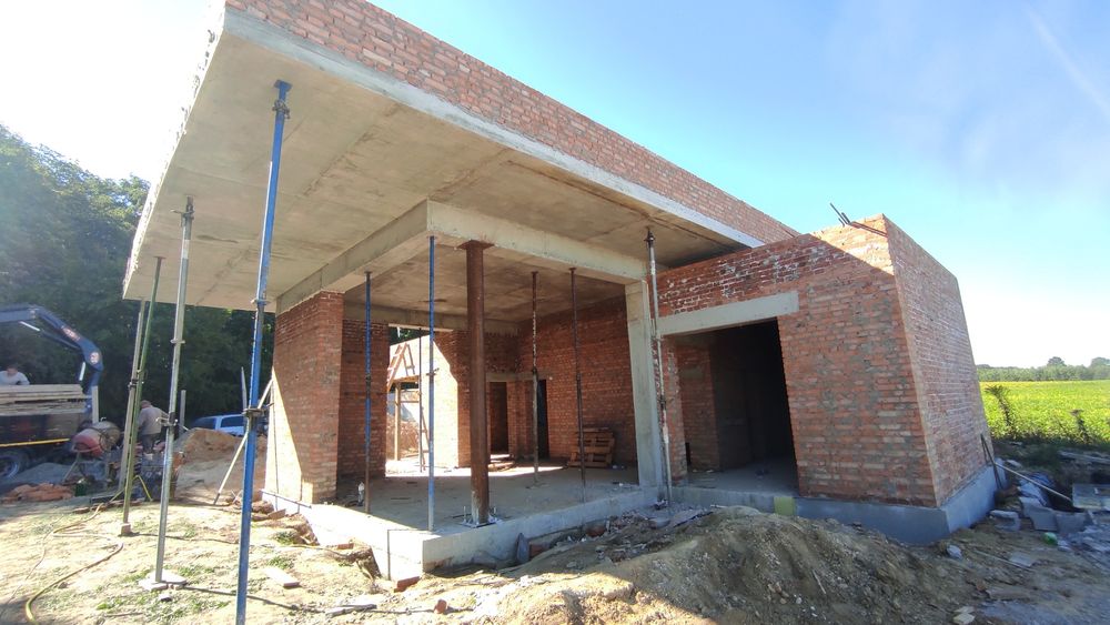 Монолітні перекриття, фундаменти, бетонні роботи