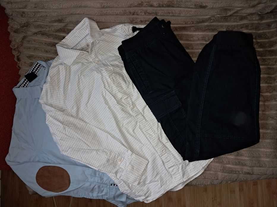 Пакет для школи 140-146 8 9 10 років рубашка штани джогери h&m zara