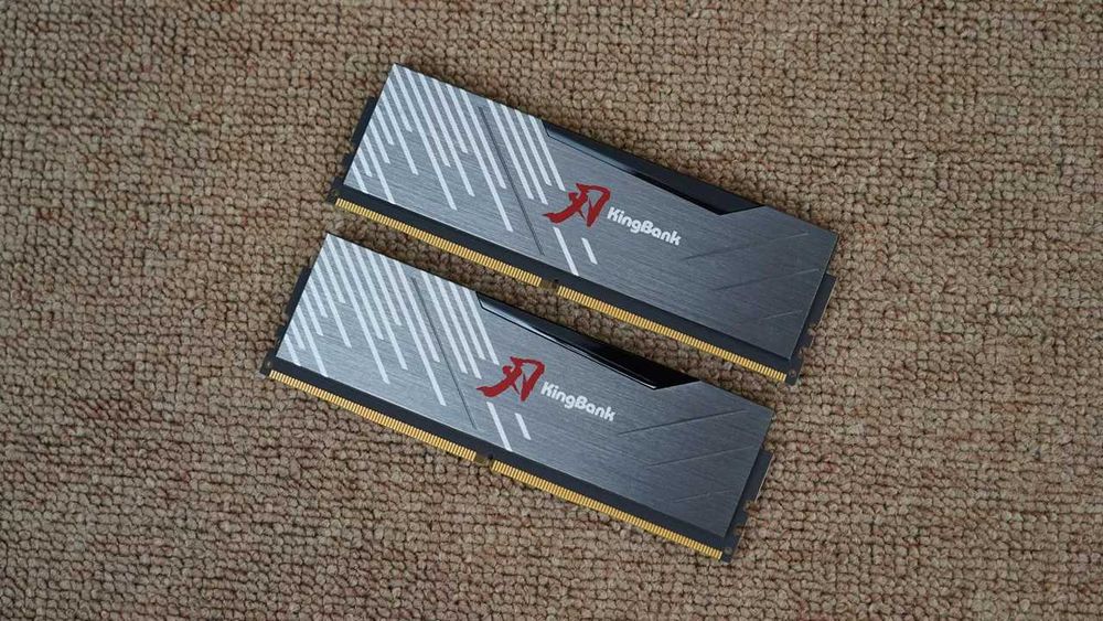 ОЗП Kingbank 32GB (2×16GB) DDR5 6400MHz CL32 Sharp Blade RGB