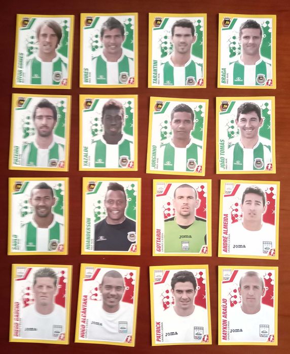 85 cromos da liga 2011/12