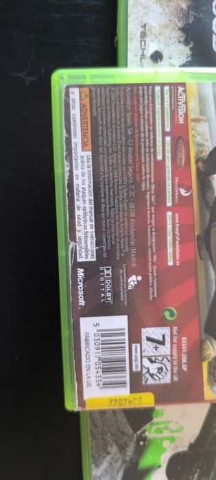 Call of Juarez bound in blood/Kung fu panda/Dirt 2 Xbox One