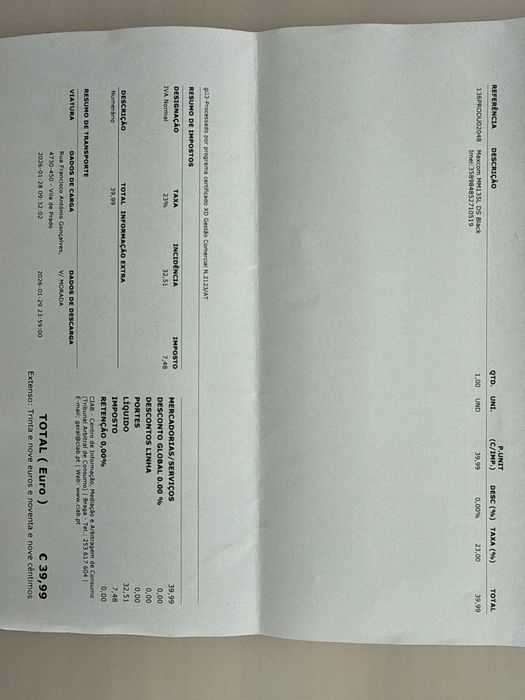 Telemóvel novo com garantia