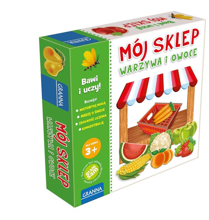 GRANNA GRA MÓJ SKLEP warzywa i owoce