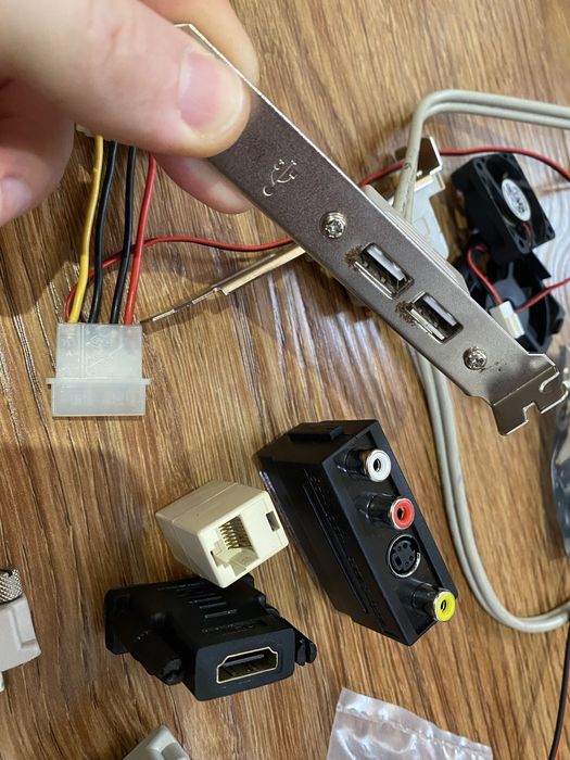 Переходники Dvi Vga Scart для пк