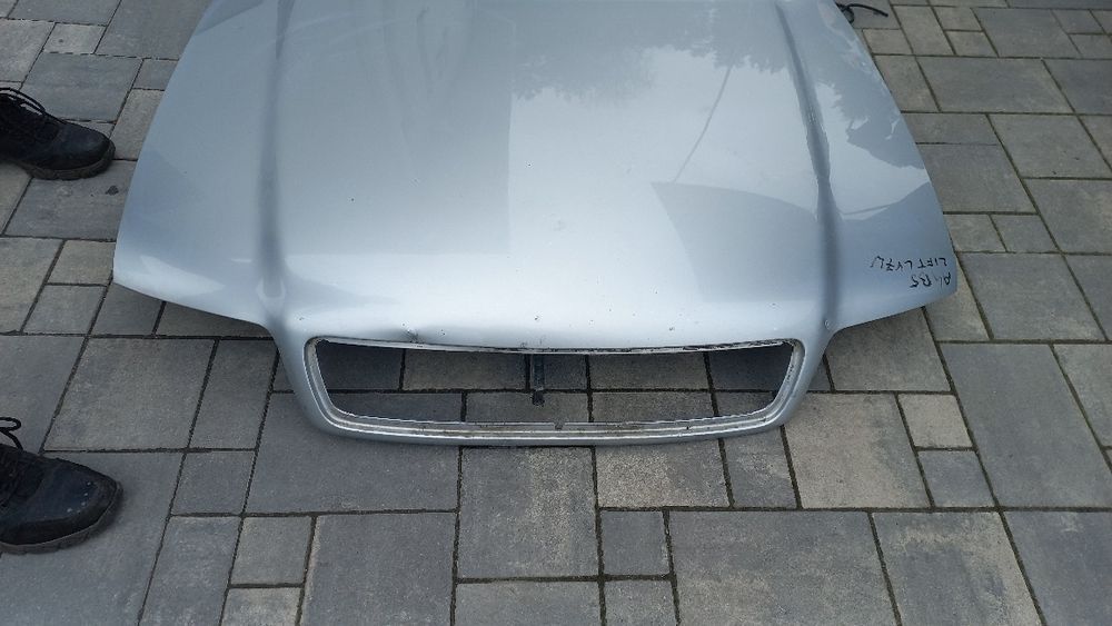 Audi a4 b5 lift 99-01 maska pokrywa silnika srebrna ly7w