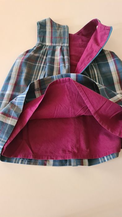 Vestidinho de menina Knot, tam. 12 Meses