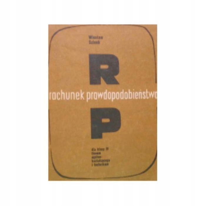Rachunek prawdopodobieństwa W Szlenk
