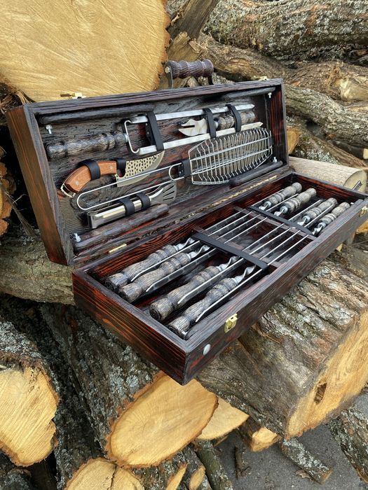 Набір шампурів — ідеальний подарунок для чоловіка ДР