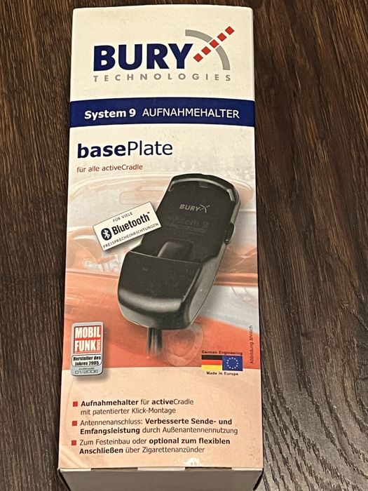 Bury baseplate  activecradle