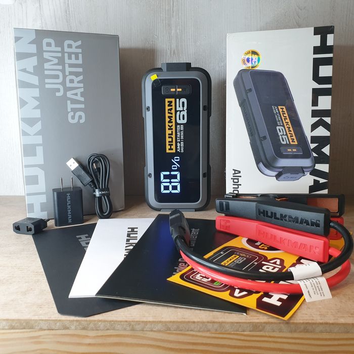 HULKMAN Alpha 65 Jump Starter 1200A автомобильный стартер. Бустер: 5 ...