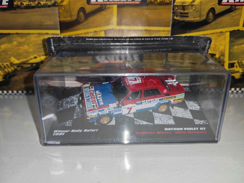 Datsun Violet GT Rally Safári 1:43