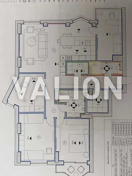 Багатокімнатна квартира за адресою (площа 151 м²) - Atlanta.ua - фото 2
