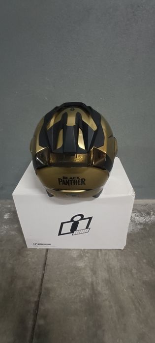 Capacete Icon Gold