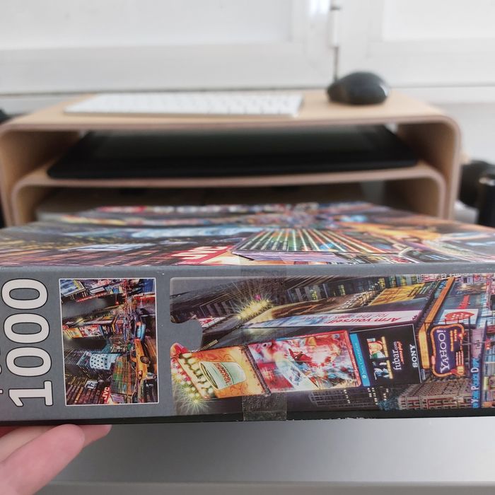 Puzzle Time Square Nova Iorque 1000 peças
