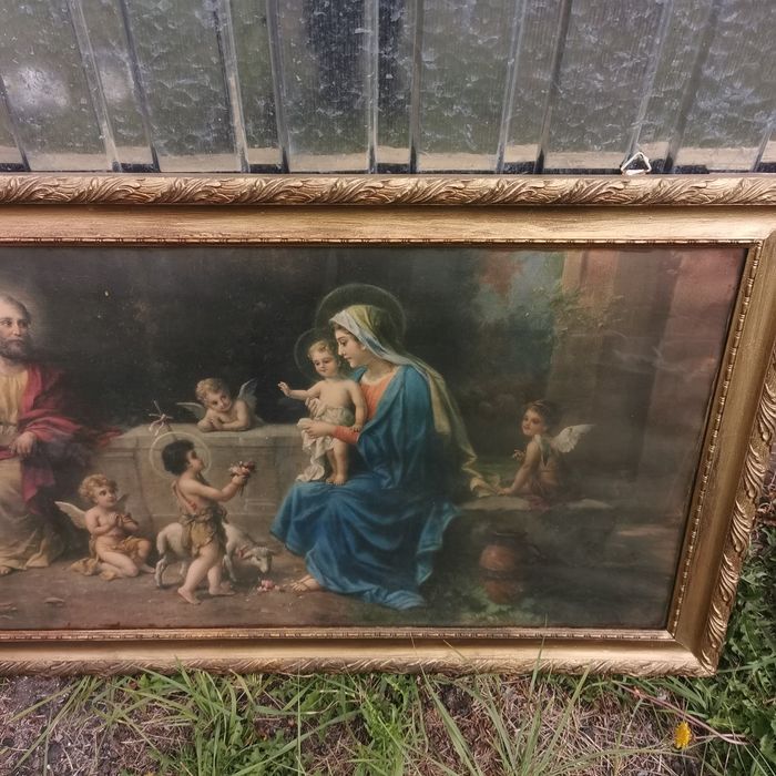 Sprzedam obraz Świętej Rodziny.
