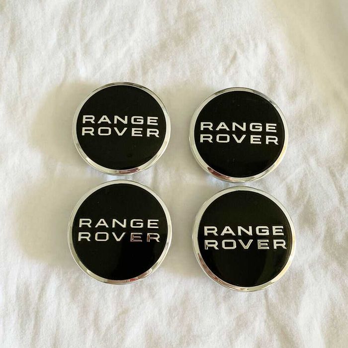 Centros/tampas de jante completos Land Rover e Range Rover