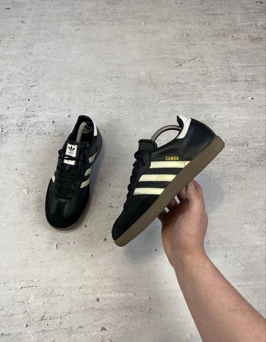 Adidas Samba damskie skórzane buty trampki stan 8.5/10 wady pokazane rozmiar 37 1/3