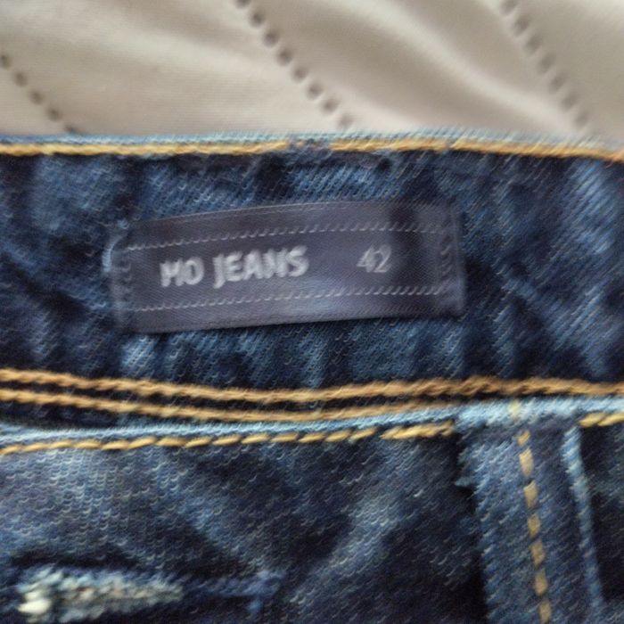 Calção de ganga azul