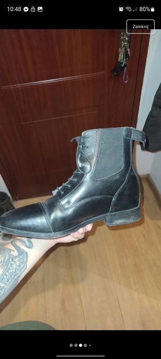 Zimowe buty jeździeckie