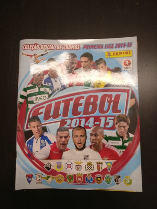 Caderneta de cromos Panini 1° Liga 2014/5