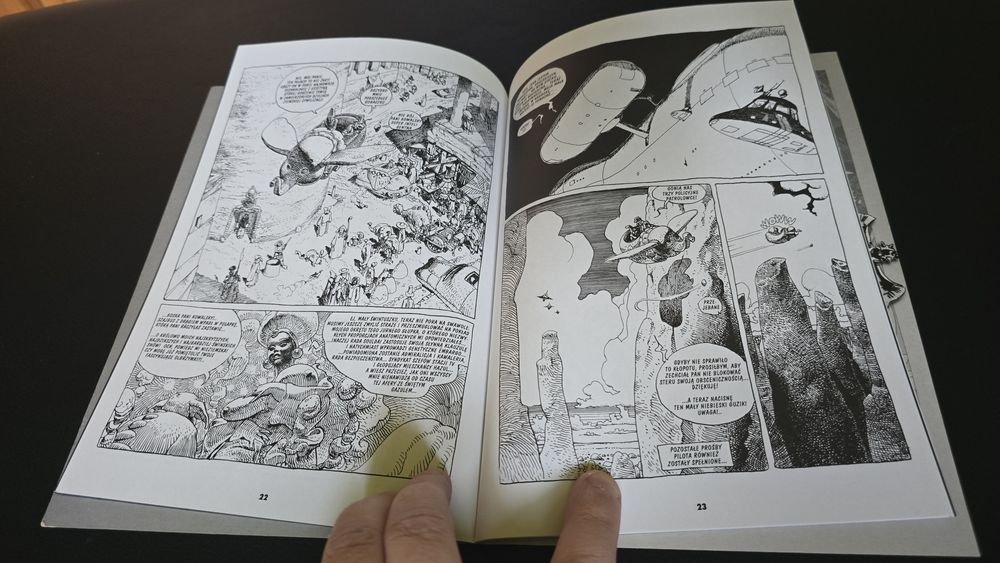 Komiks Mania Moebius wyd. w 300 egzemplarzach