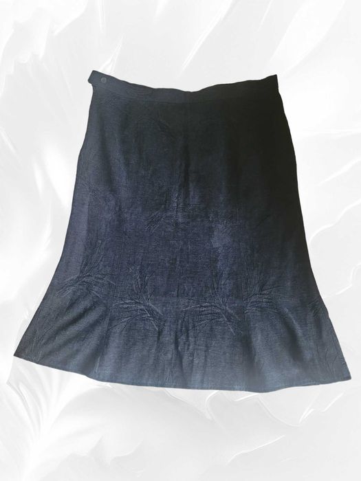 czarna długa spódnica