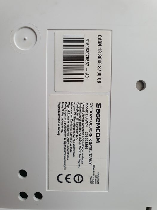 Dekoder NC+ Sagemcom DSIW74