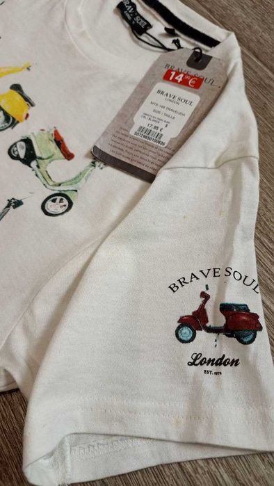 Футболка Vespa итальянский скутер