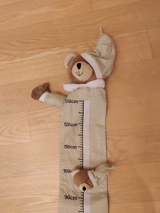 Miarka wzrostu Miś Misio na rzepy