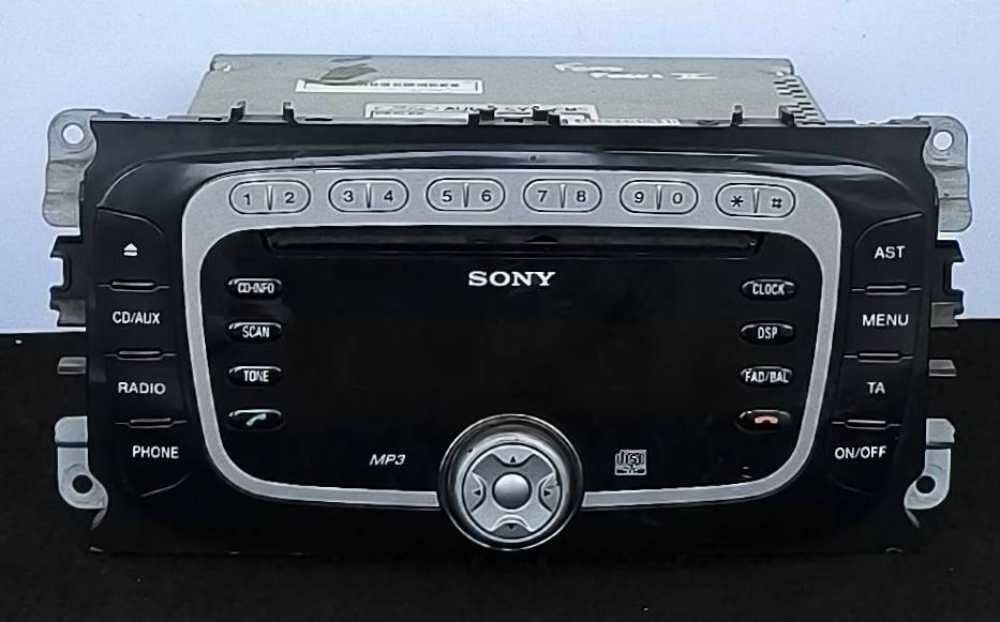 Rádio / Auto Rádio 7M5T-18C939-JE - FORD FOCUS II